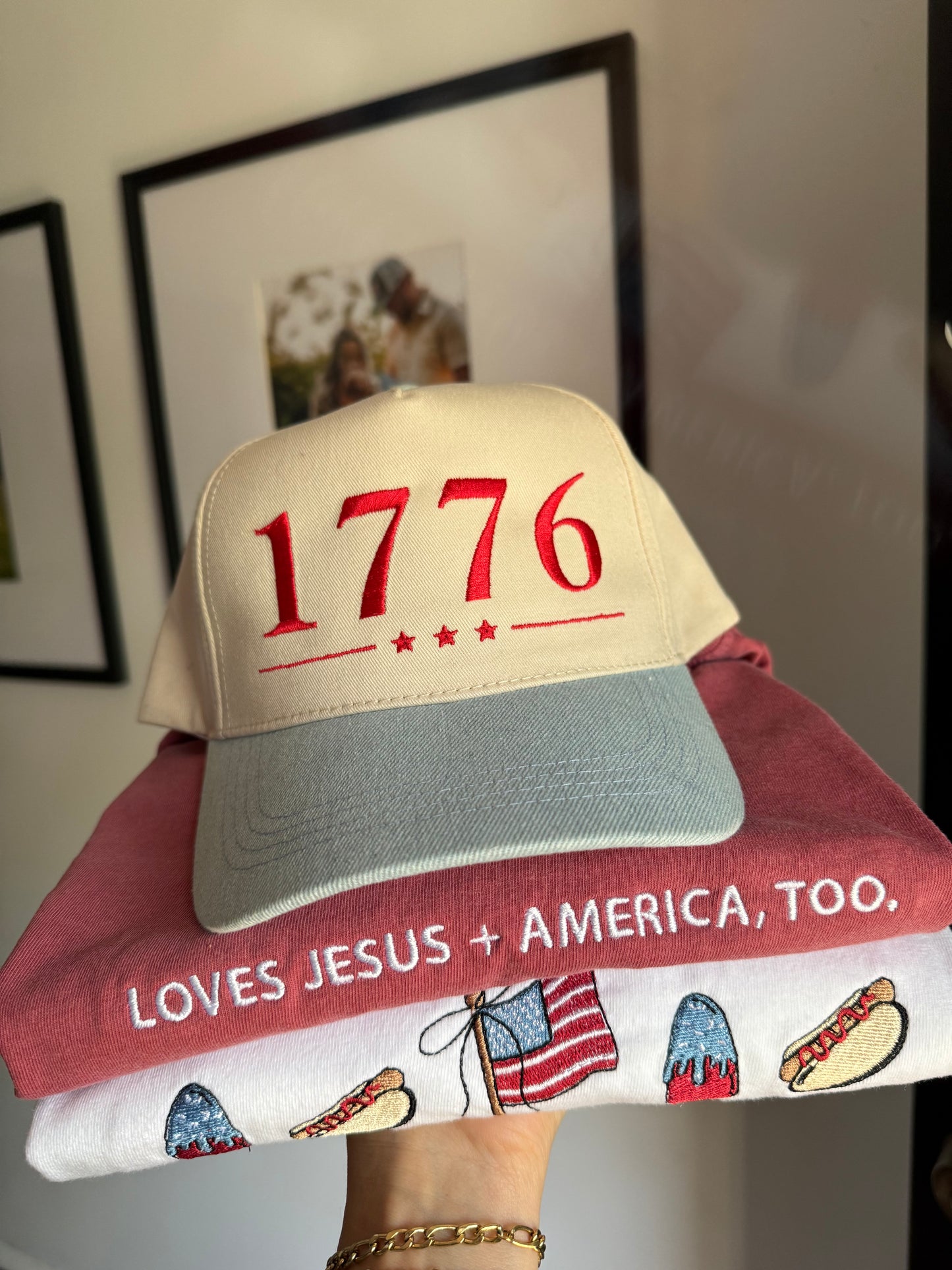 Red, White and Summer Tee