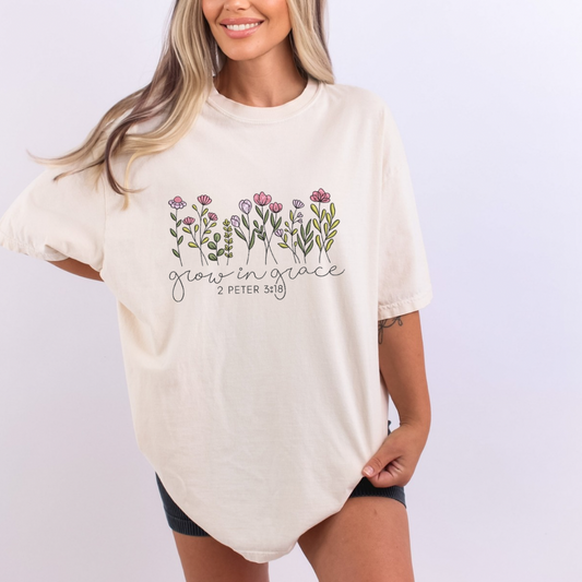 Grow in Grace Tee – 2 Peter 3:18