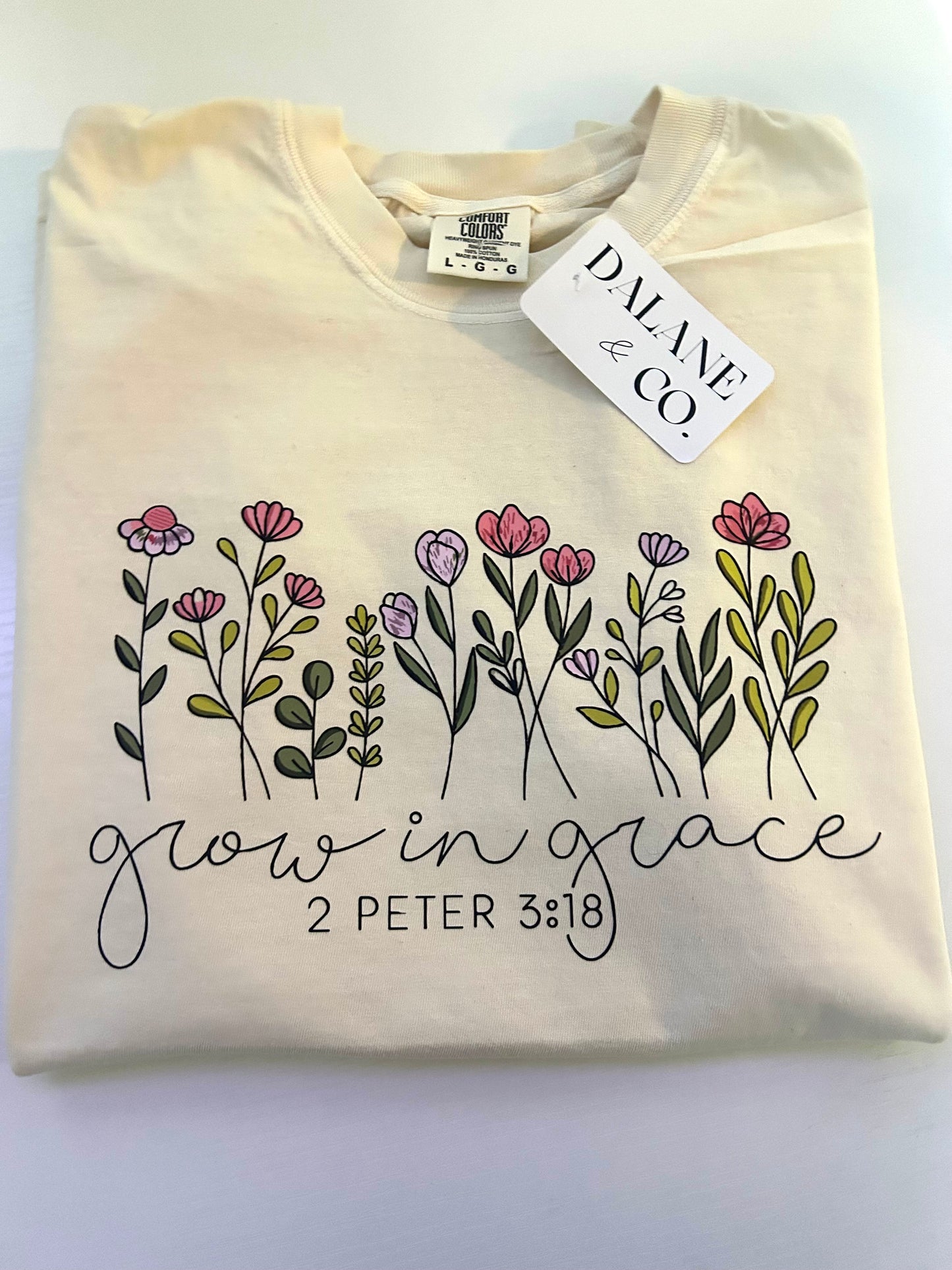 Grow in Grace Tee β 2 Peter 3:18
