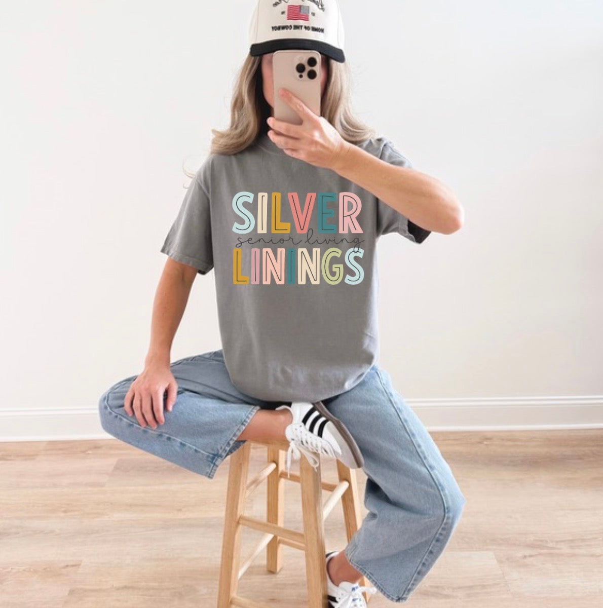 Silver Linings Watercolor Tee