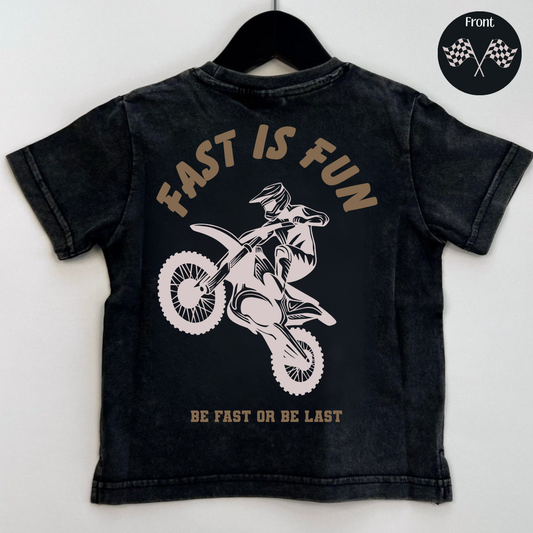 Fast Is Fun Motocross Tee