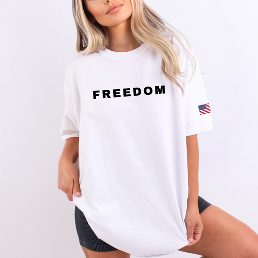 Freedom Tee – Patriotic Graphic T-Shirt