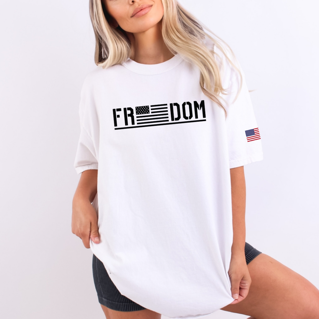 Freedom Tee – Patriotic Graphic T-Shirt