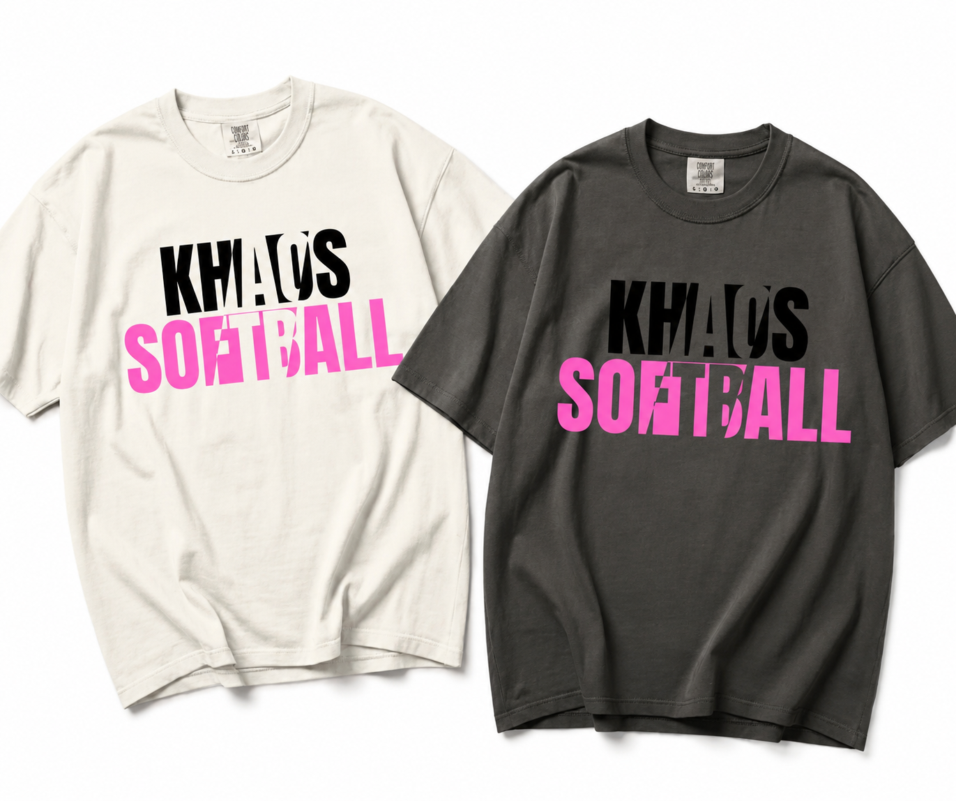 Retro Khaos Comfort Colors Tee
