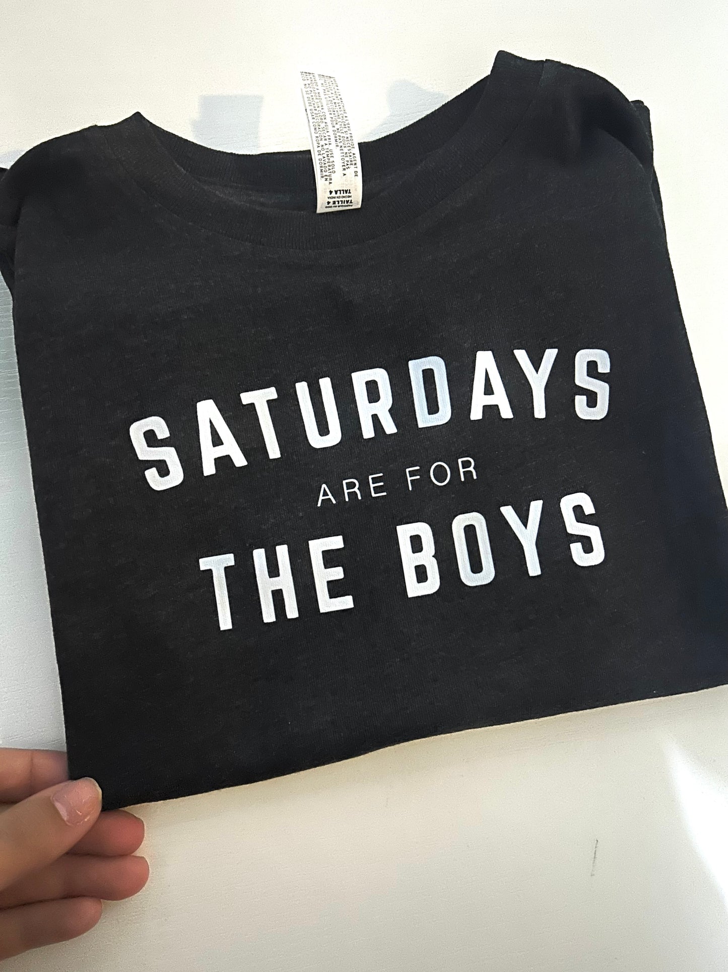 Saturdays are for the Boys Tee