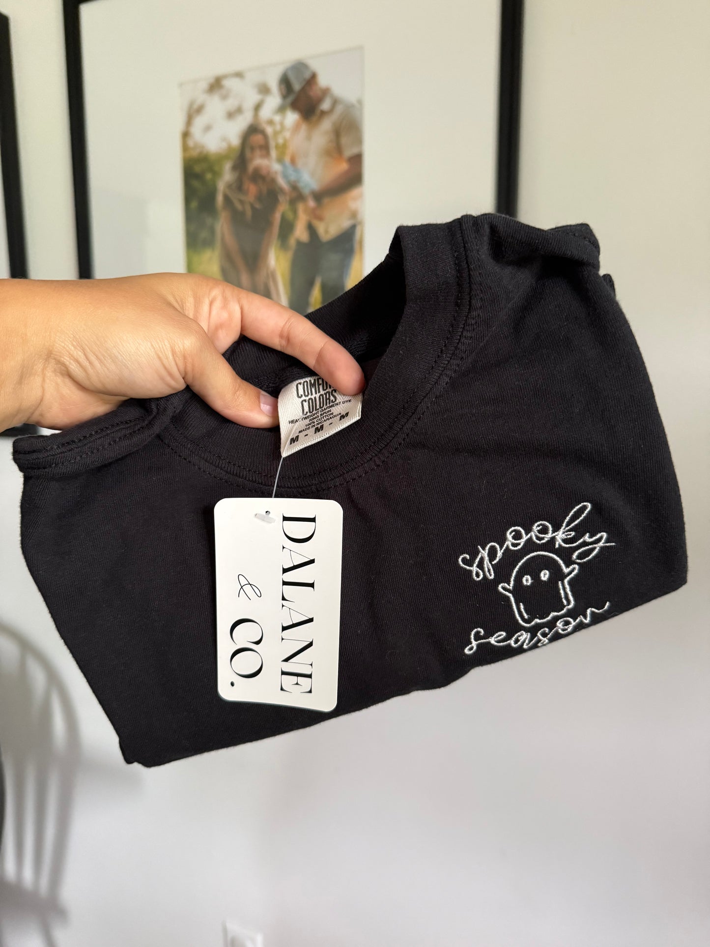 Spooky Season Embroidered Tee