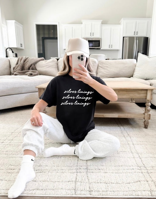 Silver Linings Statement Tee