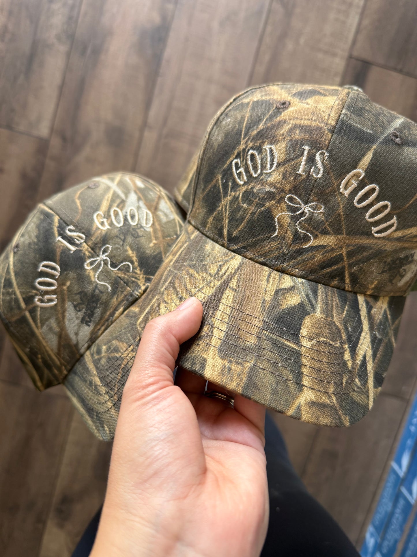 Camo God is Good Hat