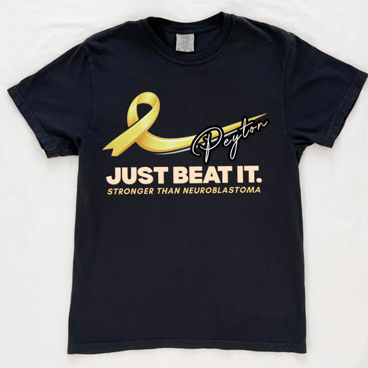 Go Gold for Peyton - Fundraiser Tee