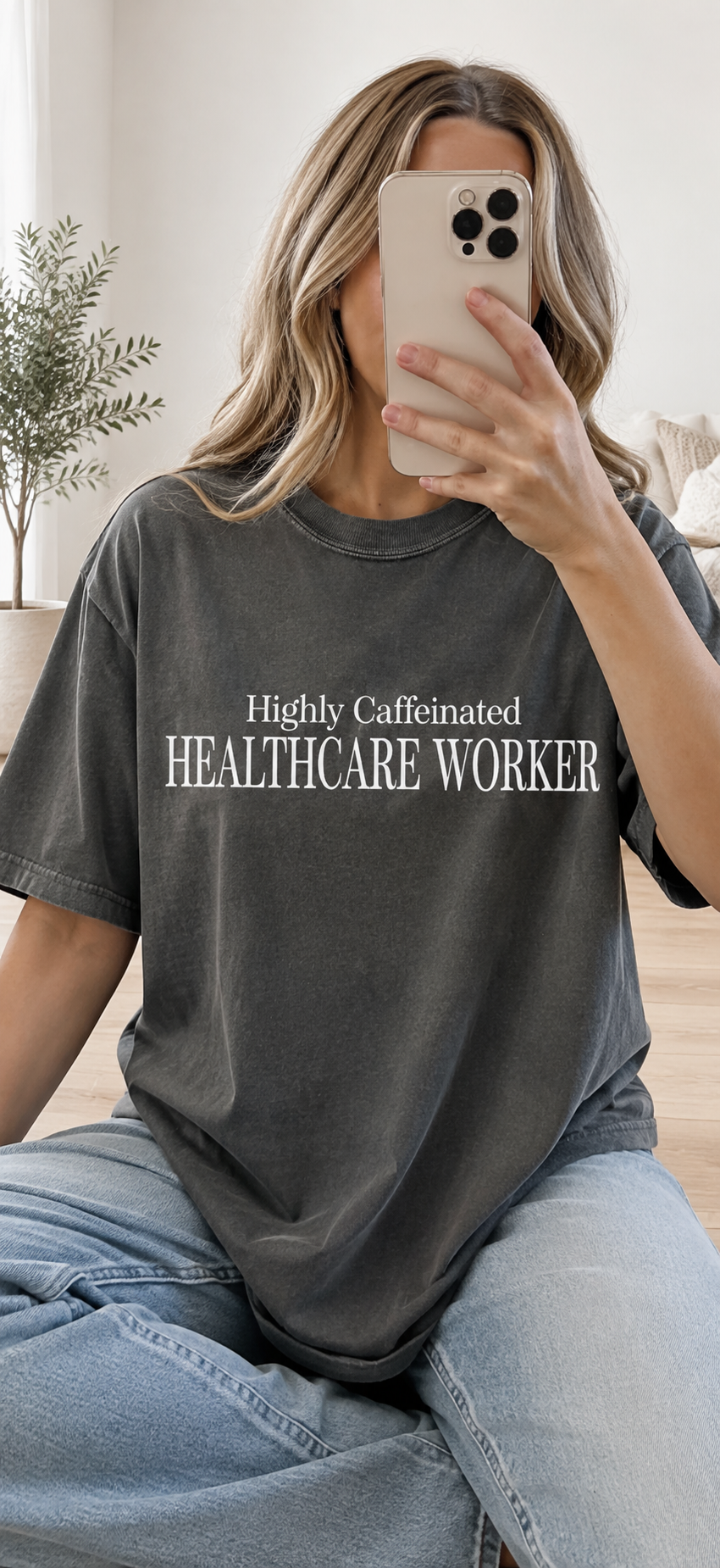 Highly Caffeinated Healthcare Worker