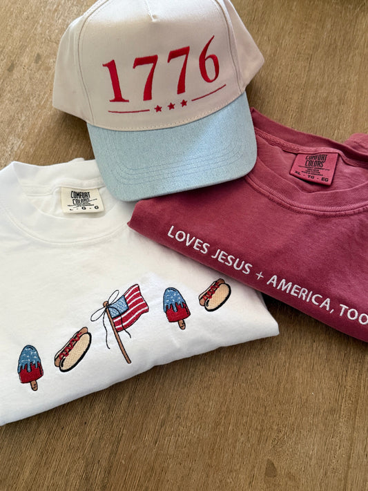 Red, White and Summer Tee