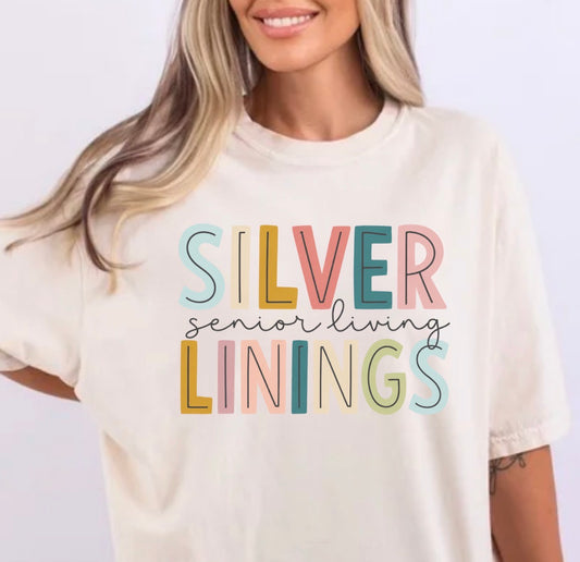 Silver Linings Watercolor Tee