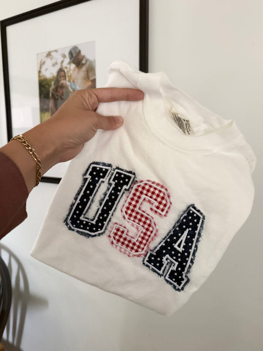 USA Patch Tee