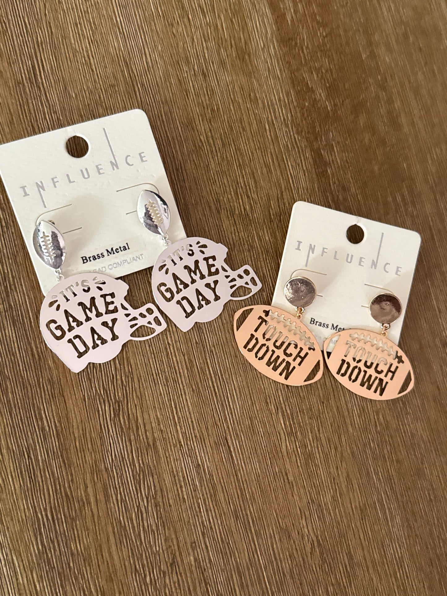 Game Day Statement Earrings – 2 Styles