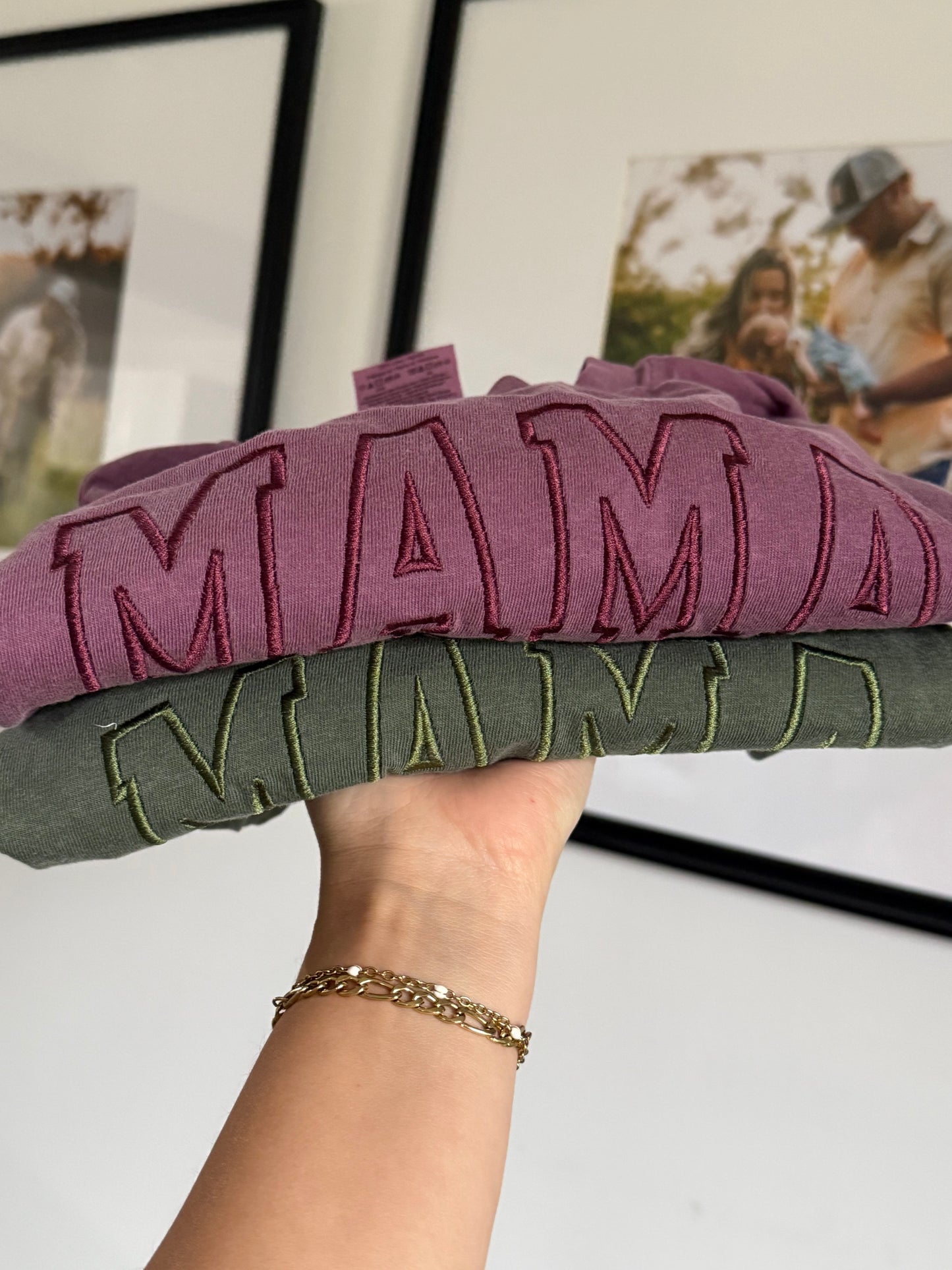 Embroidered Mama CC