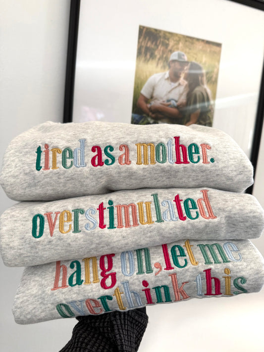 The “Relatable Motherhood” Crew Collection