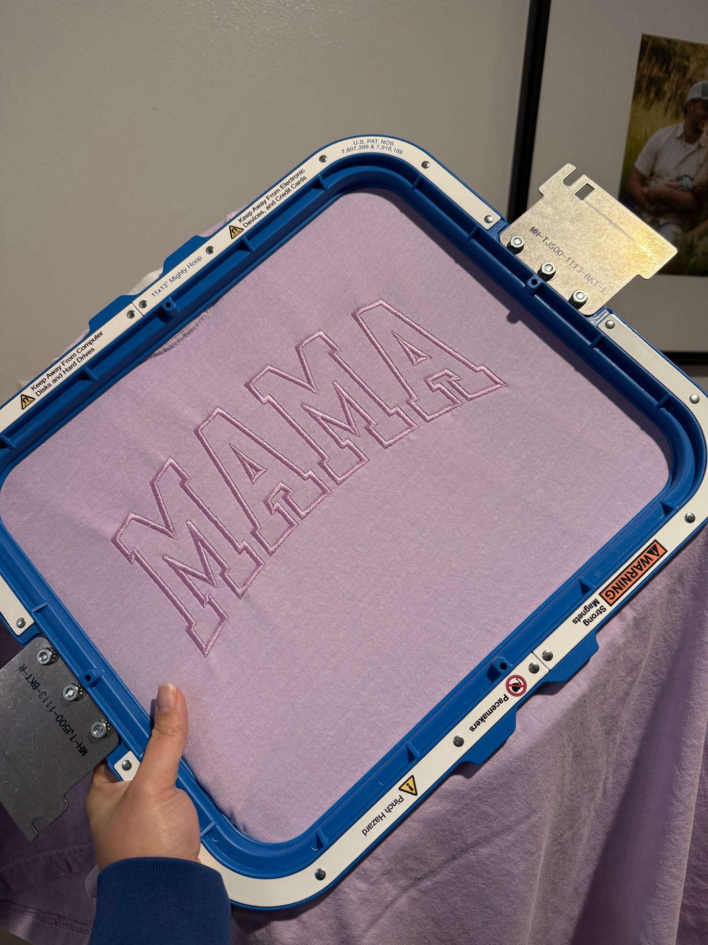 Embroidered Mama CC