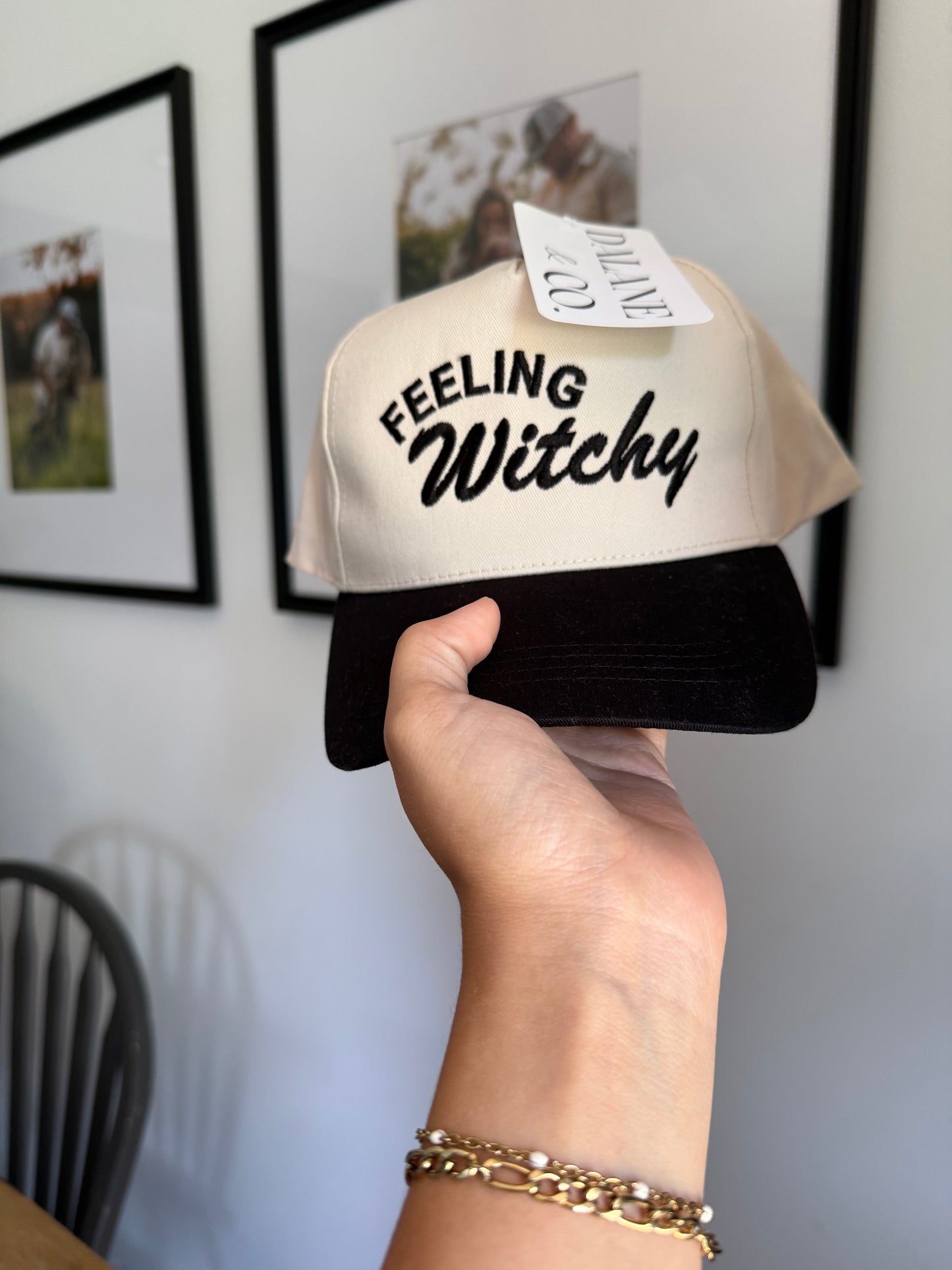 Feeling Witchy Embroidered Trucker Hat