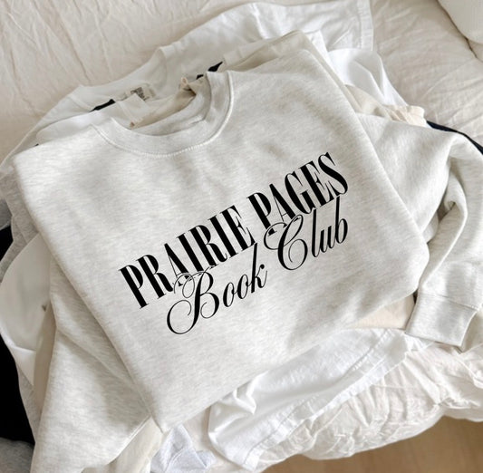 Prairie Pages Book Club Custom