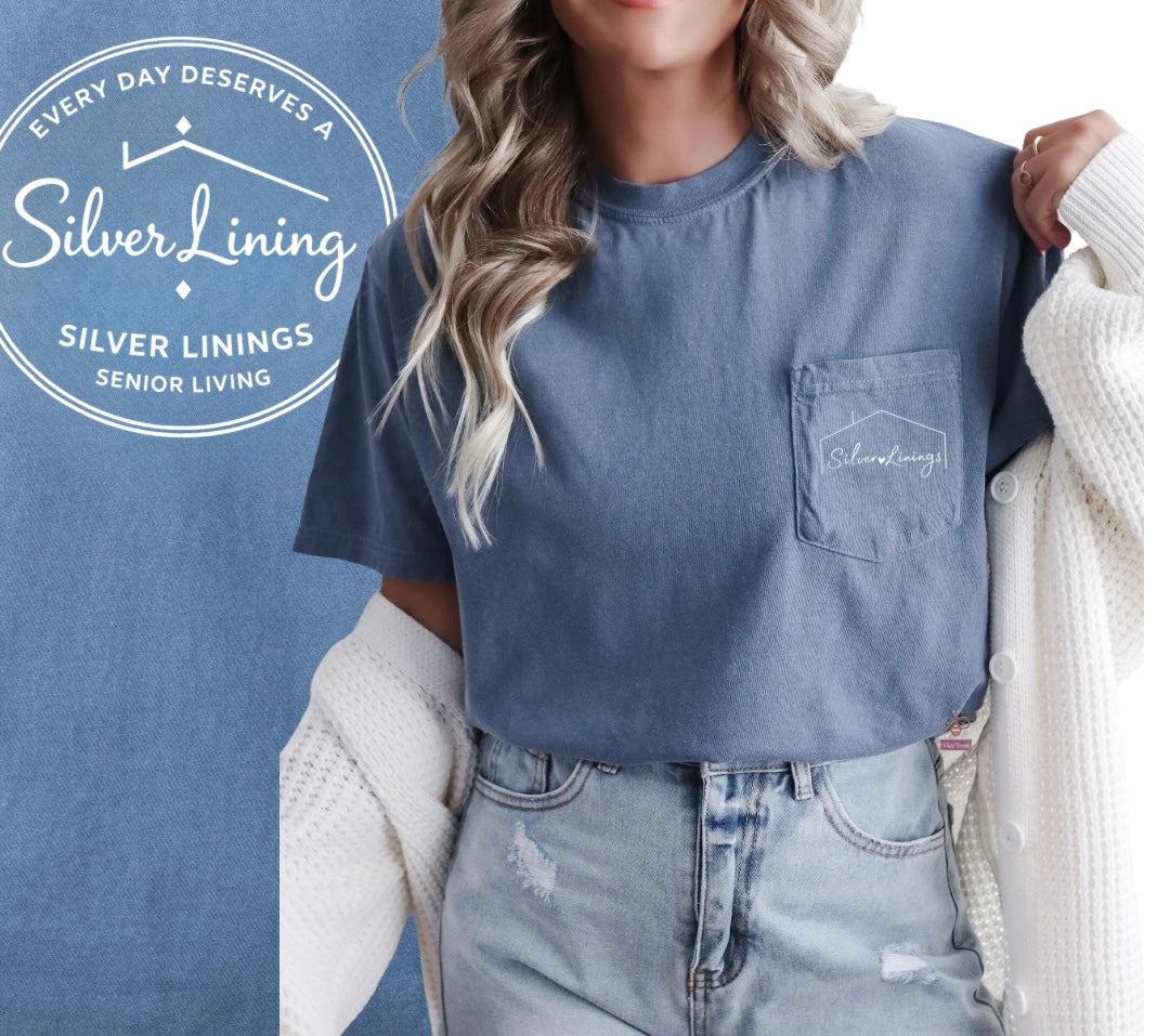 Silver Linings Pocket Tee