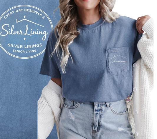 Silver Linings Pocket Tee