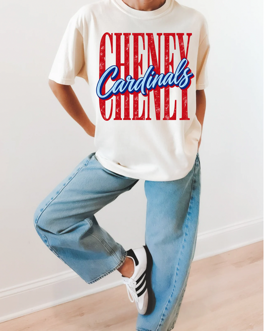 Block Letter Cheney