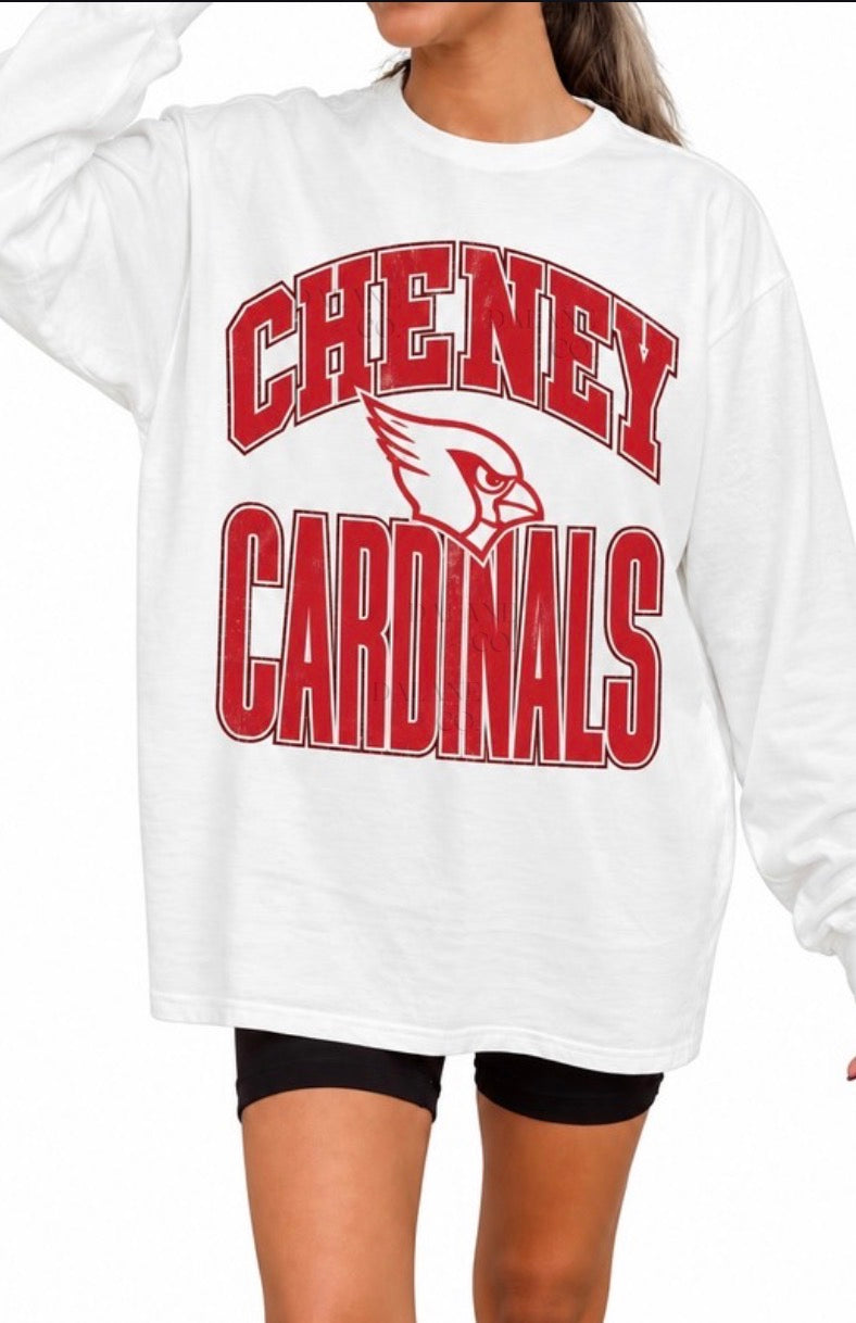 Vintage Cardinal Long Sleeve
