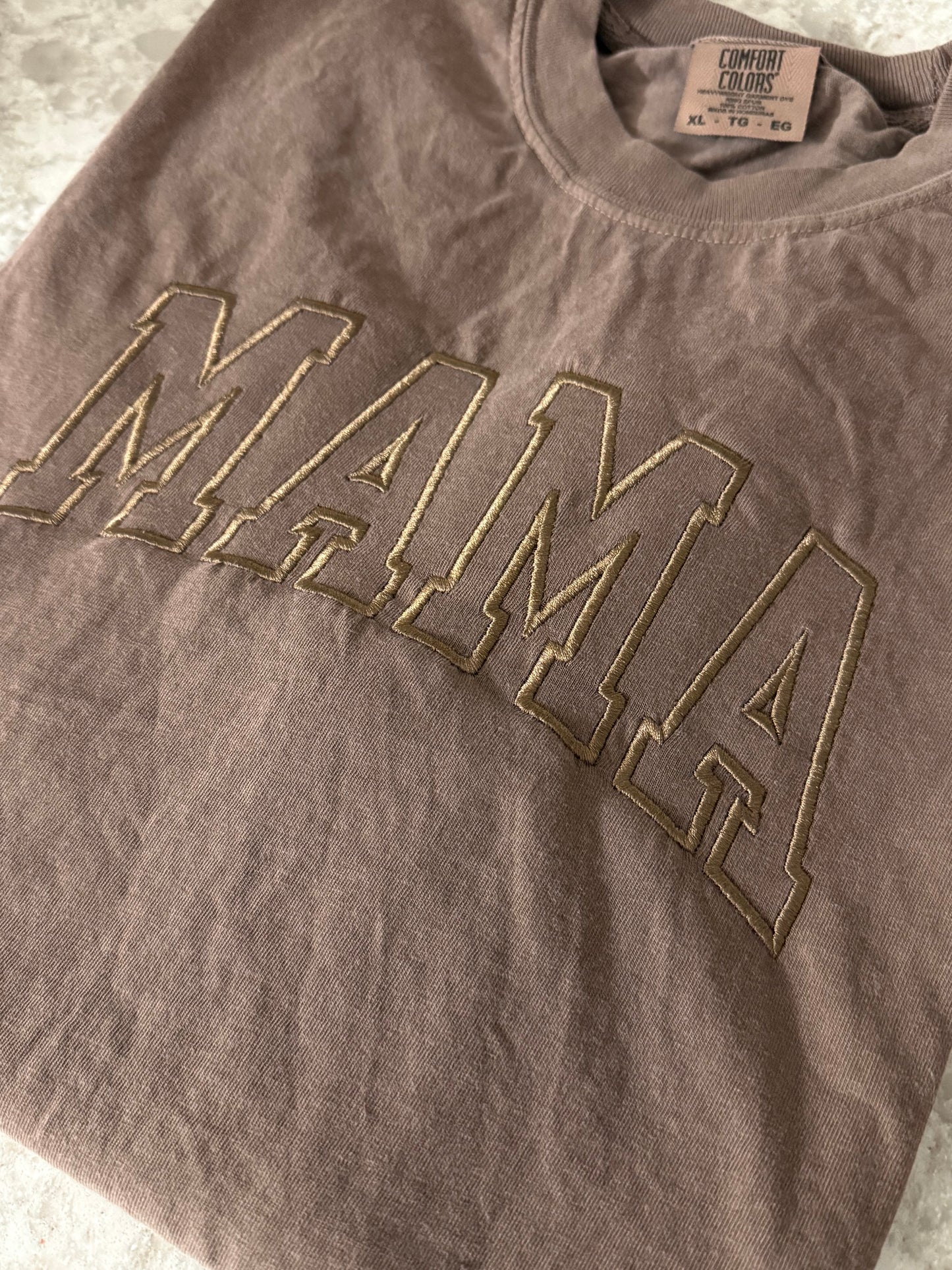 Embroidered Mama CC