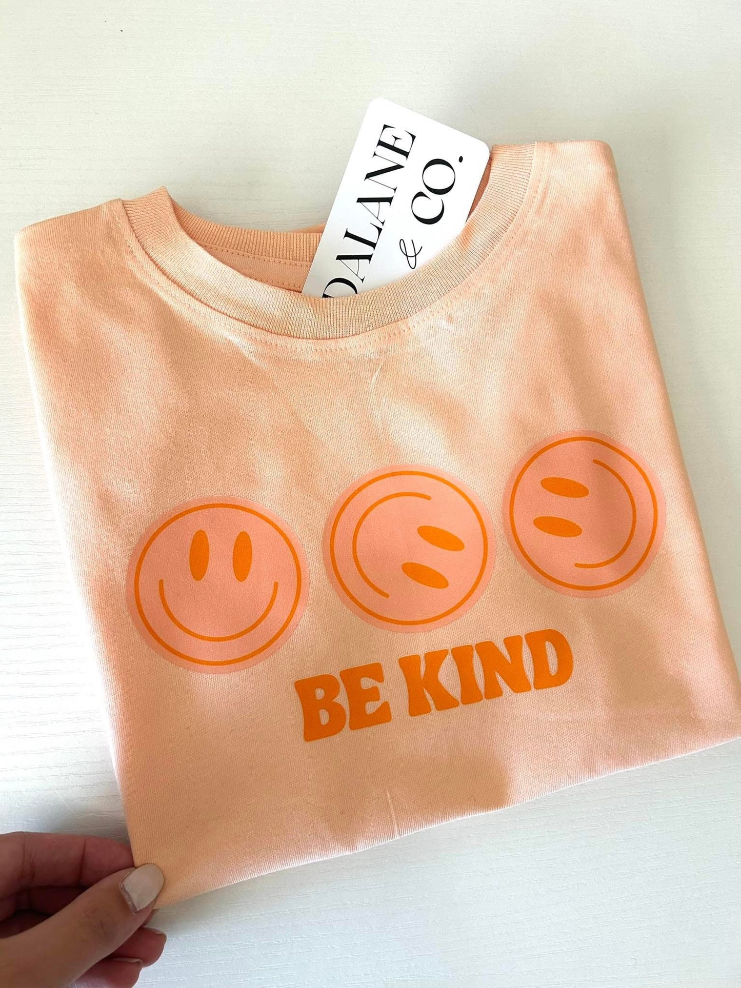 Be Kind Smiley Trio Tee