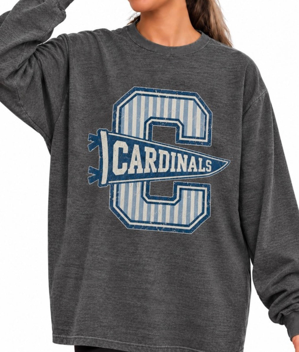 Pennant Cardinal Long Sleeve