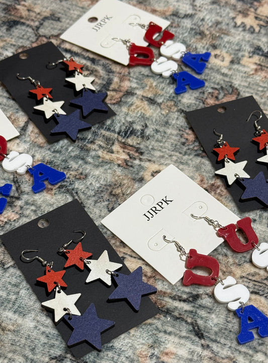 Stars and Stripes Earrings