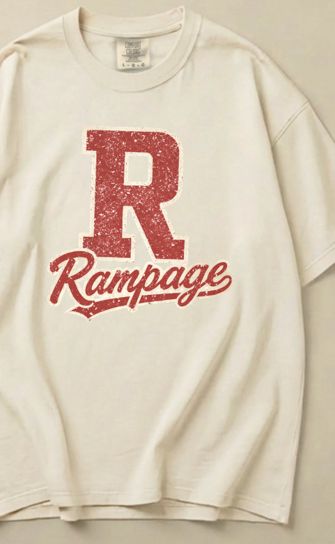 Varsity R Rampage Tee