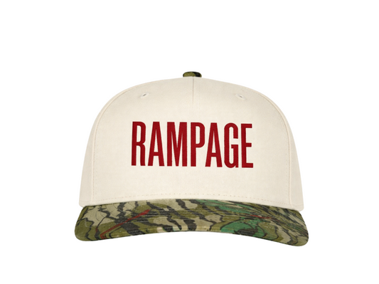 Embroidered Rampage Trucker Cap