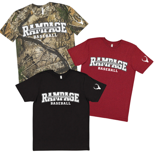 Rampage Baseball Tee