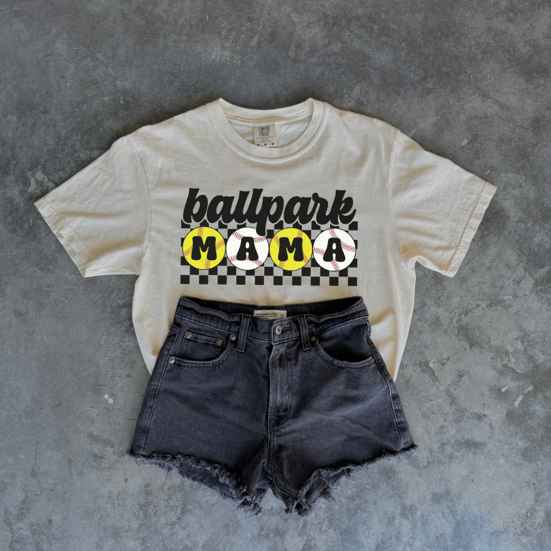 Ballpark Mama Tee