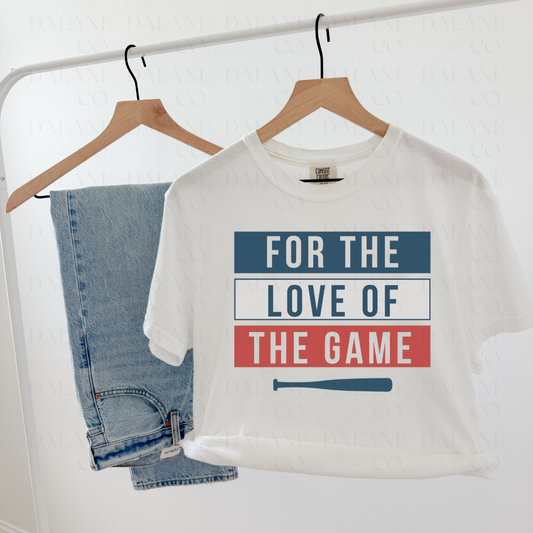 For the Love of the Game Graphic Tee