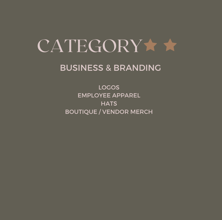 Custom Apparel Order